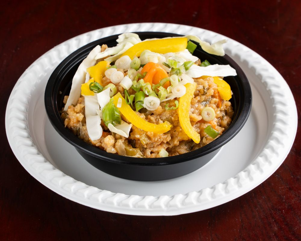 Vegetable cook-up rice